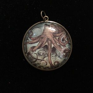Steampunk Kraken Pendant